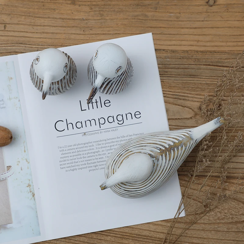 New Product Craft Supply Stores Bird Ornaments Craft Duck Sculpture Bird