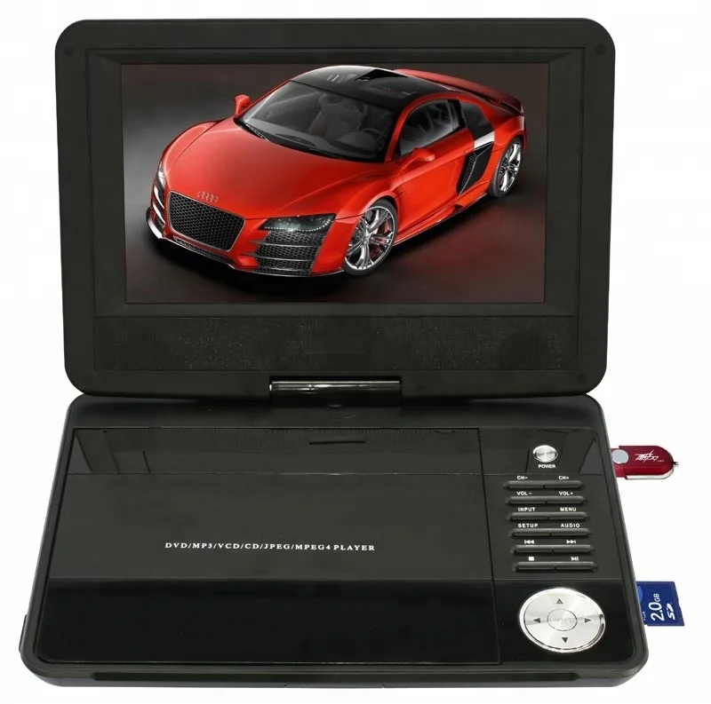 new arrival cheap portable dvd/evd player with digital tv tuner