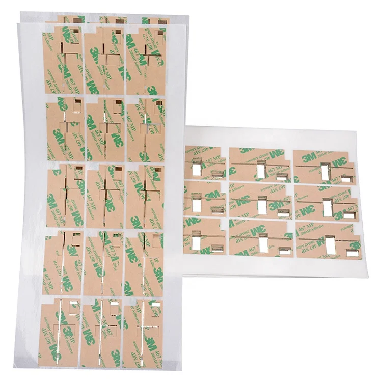 Custom precise double sided adhesive 3-M die cutting tape