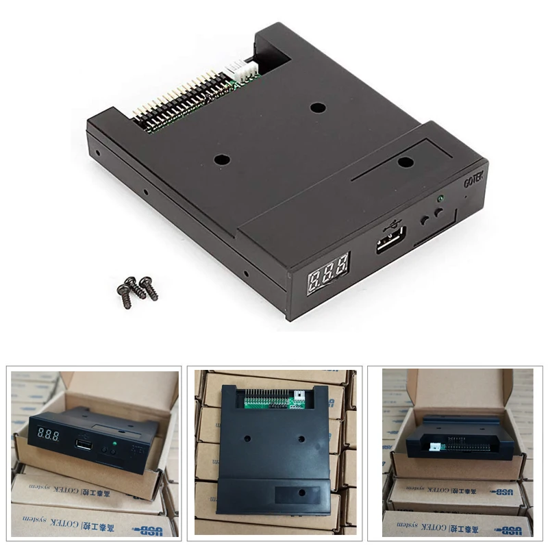 
FUSB floppy to usb emulator for Barudan embroidery machine 