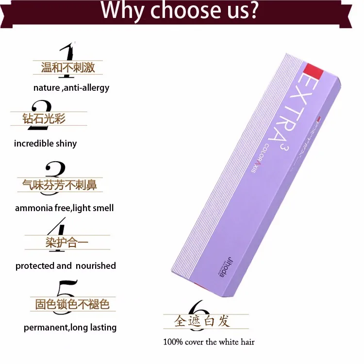 JIHODA  brand for salon use hair color  natural hair dye