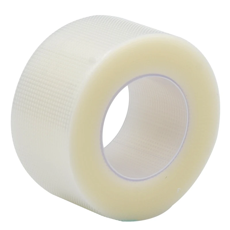 Manufacturer custom clear waterproof transparent surgical medical PE tape for IVsites and tubing retention