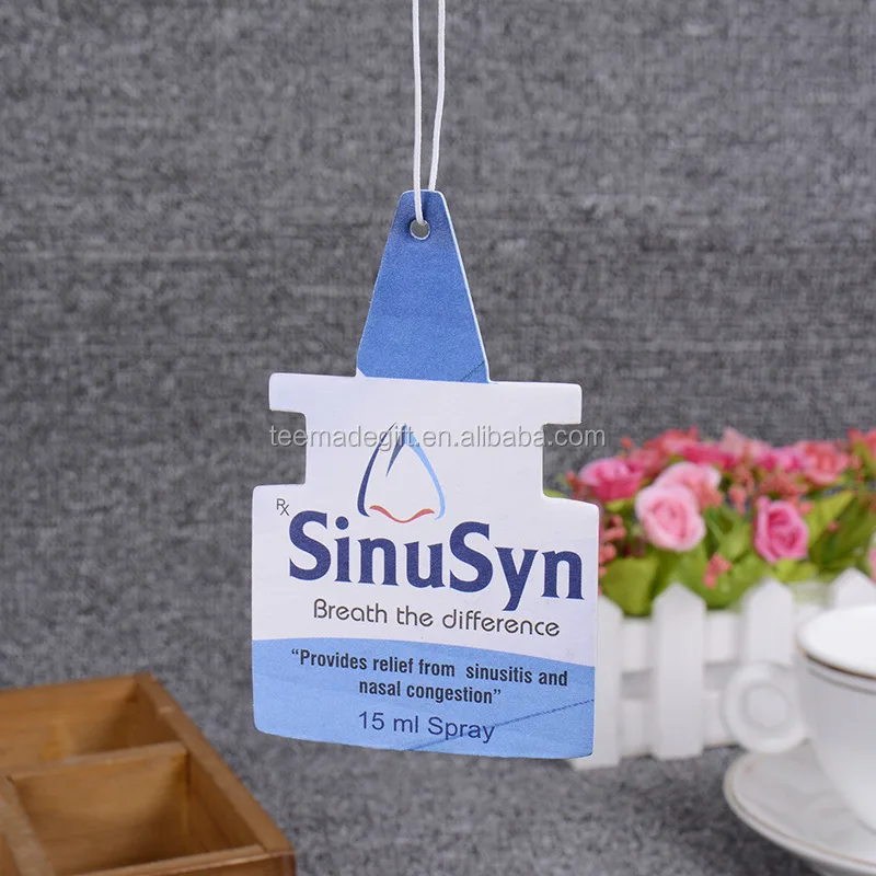 
promotional customized design car air freshener /custom paper air freshener/hanging air freshener 