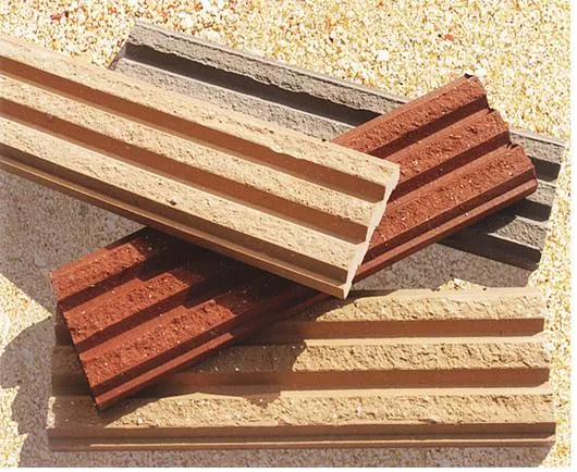 Brick manufacturing machine made split clay brick