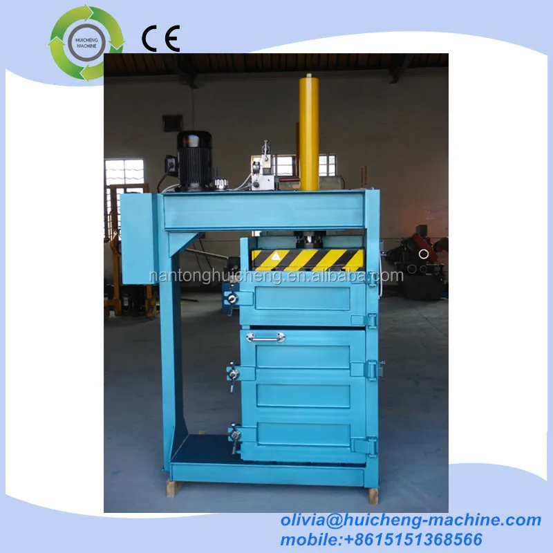 Cotton wool packing machine / old cloth bundling machine / rag baler