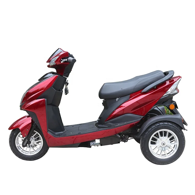 Professional Oem Foundry Factory Fashion 3 Wheel Foldable Handicap Scooters Electric Tricycle