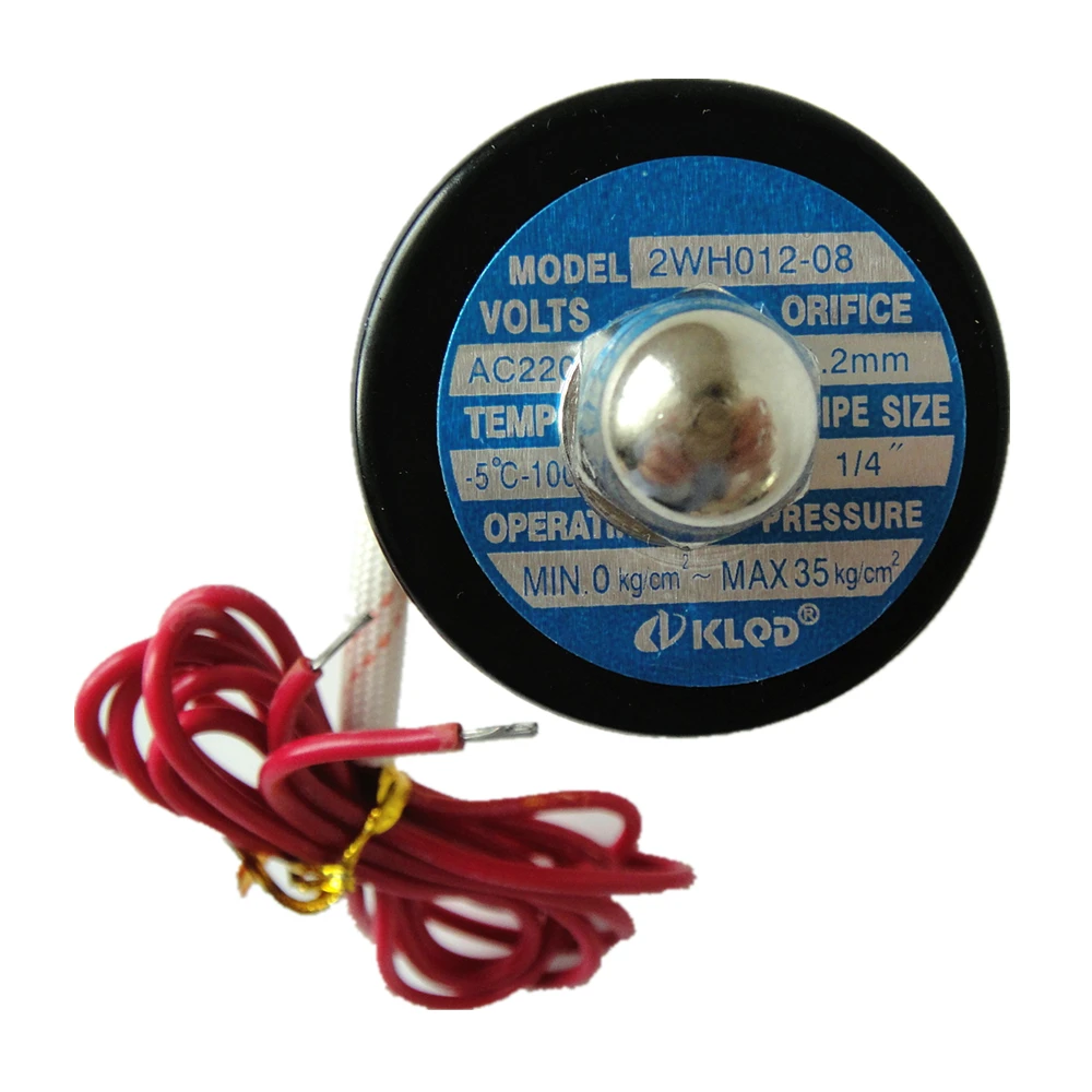 2WH012-08 Direct Acting High Pressure  220V AC Water Solenoid Valve