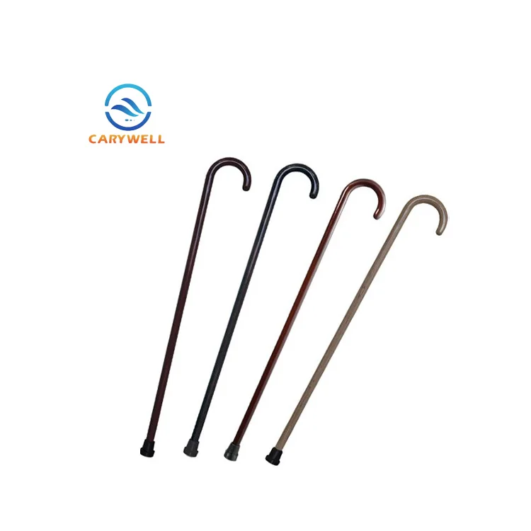 Standard Durable Wooden Cane Walking stick Wood For Elderly