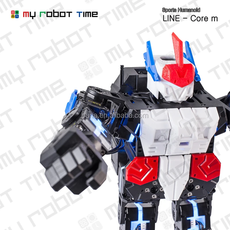 Competition Programmable Humanoid Robot LINE-Core m with 3D Print Suit
