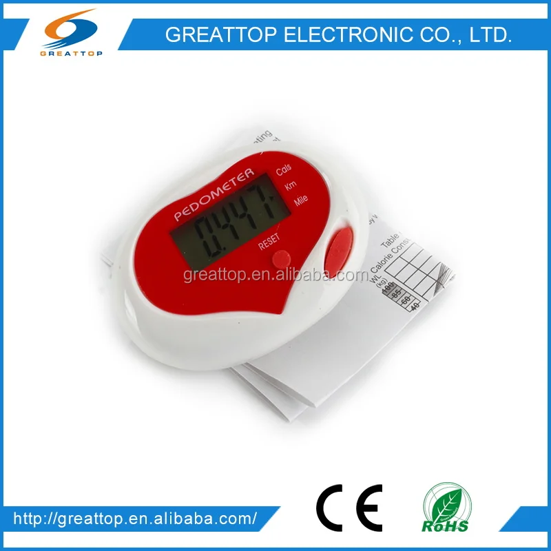 Новый водонепроницаемый и нескользящий открытый шагомер с ЖК-дисплеем