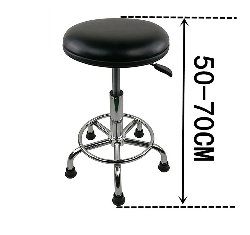 Hot Sale Cleanroom PU Leather Metal Chains ESD Chair Antistatic Chair
