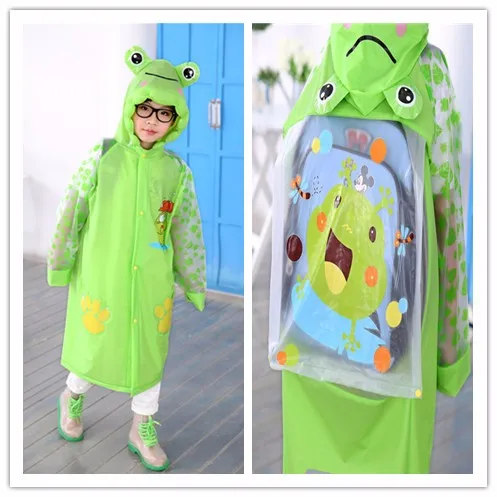 Sale Well China Manufacture Fashion Nice Pvc Children Cartoon Raincoat/kids Rain Coat MJ-229