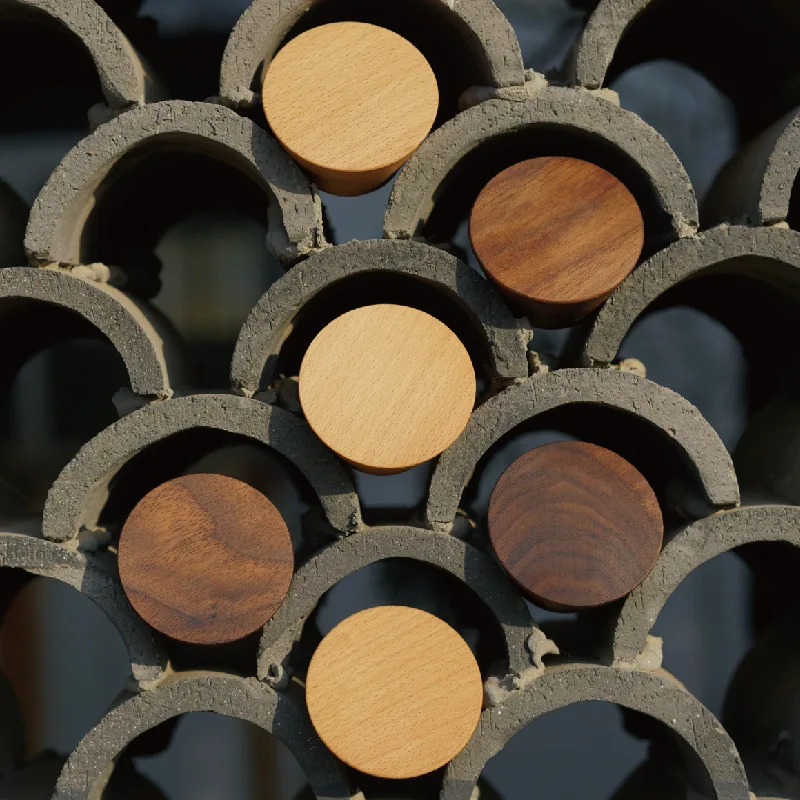 Hot Sale wood  Bambooo Wall Hanging Hook with Screw