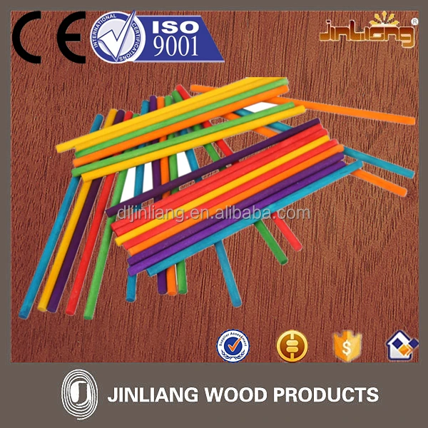 High Quality colored wooden sticks