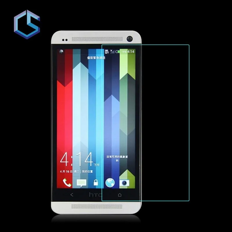 Закаленное стекло экран протектор для HTC one, мобильные телефоны , аксессуары завода в китае