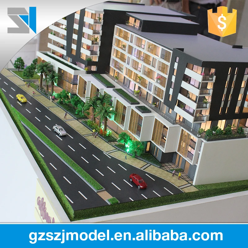 ЧПУ Лазерного Модель, миниатюрный Австралии квартира архитектурный масштаб модели цифры