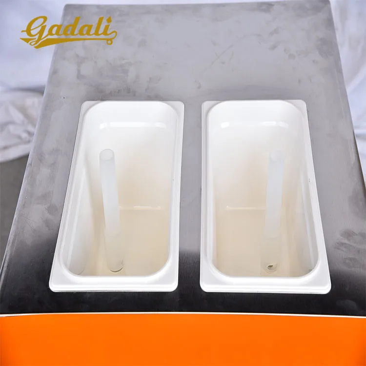 Counter top large scale ice cream machine  3 flavors for sale(YKF-9228T)