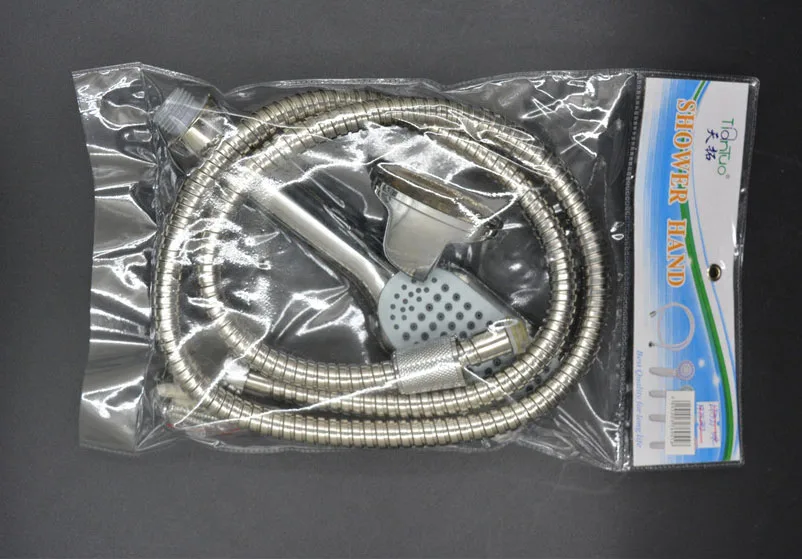 A set of bathroom 3PC handhold shower head with ABS shower hose