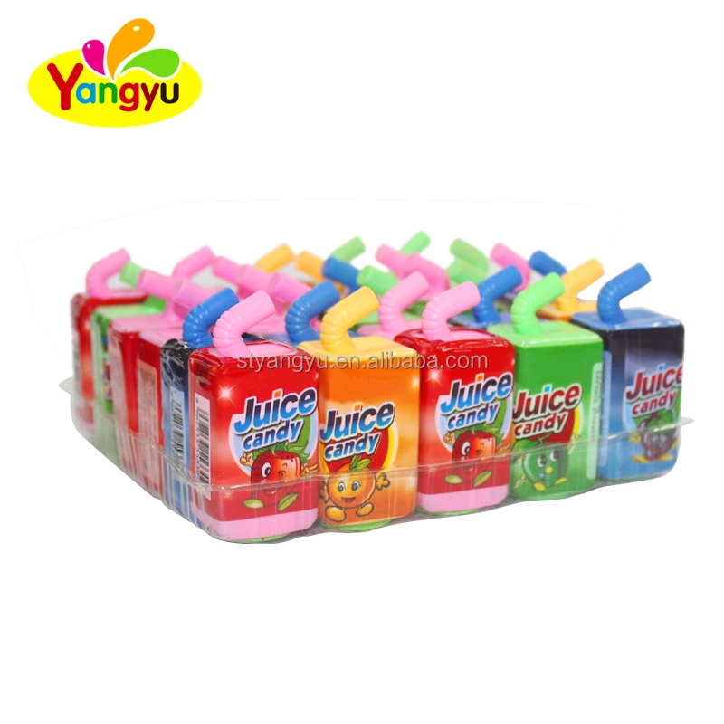 Popular Colorful Pipette Bottle Inside Juicy Mini Candy