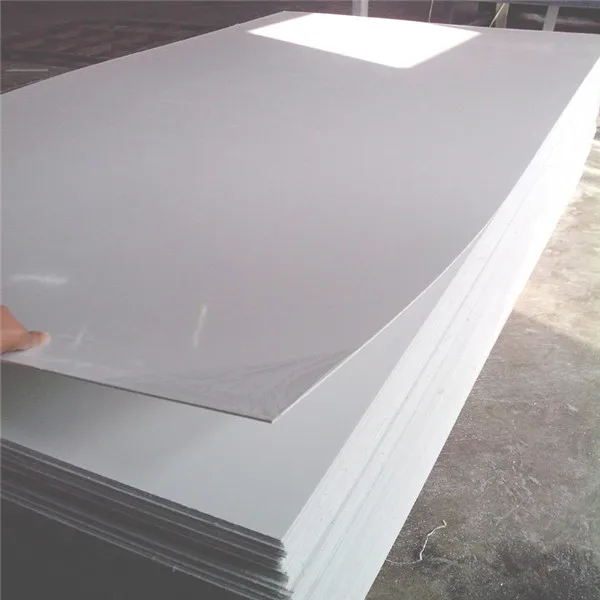 1.2mm 1.4mm 1.5mm Thick Flexible High Gloss Laminate Lamination Plastic PVC Core Sheet For Furniture