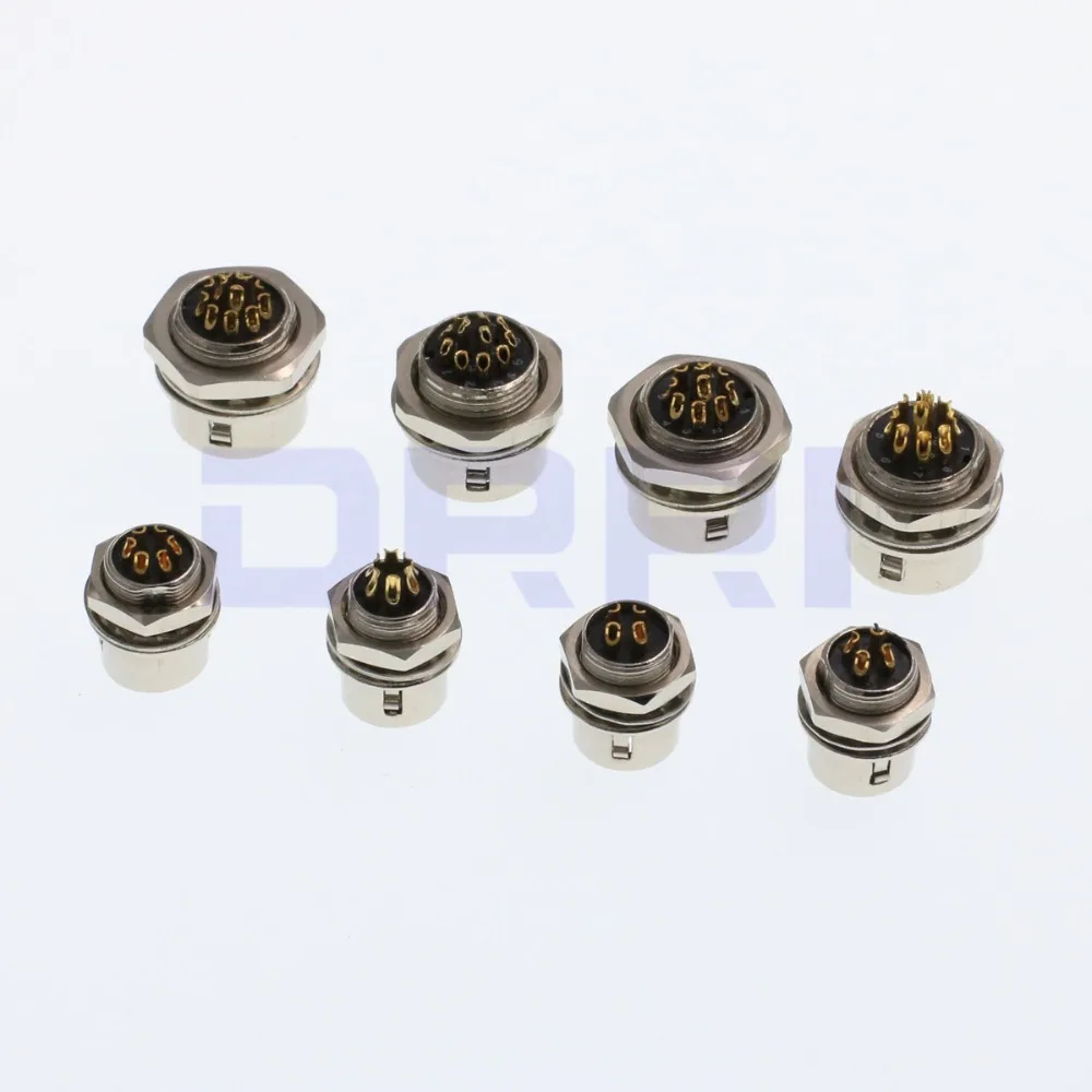 Hirose HR10A 4 6 10 12 Pin Male/Female Socket Connector for Industry Camera