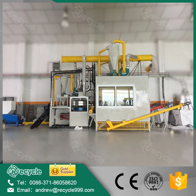 Медицинская машина для переработки блистерных упаковок для разделения алюминия и пластика