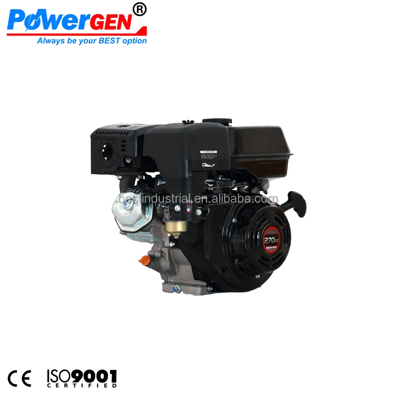 POWERGEN 270CC 177F Air-cooled Single Cylinder 4-stroke GX270 9HP Outboard Engine