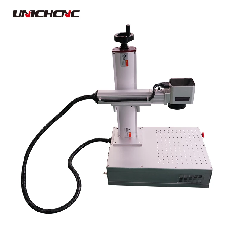 discount price 20w 30w 50w raycus jpt Portable mini small metal 3D fiber laser marking machine for sale