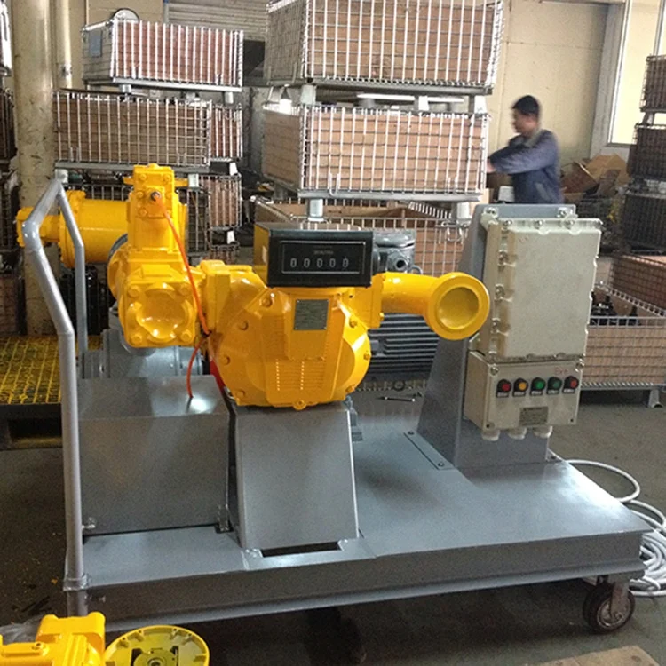 
Bestfueling PD flow meter rotary vane pump assembled mobile bulk fuel dispenser unit 