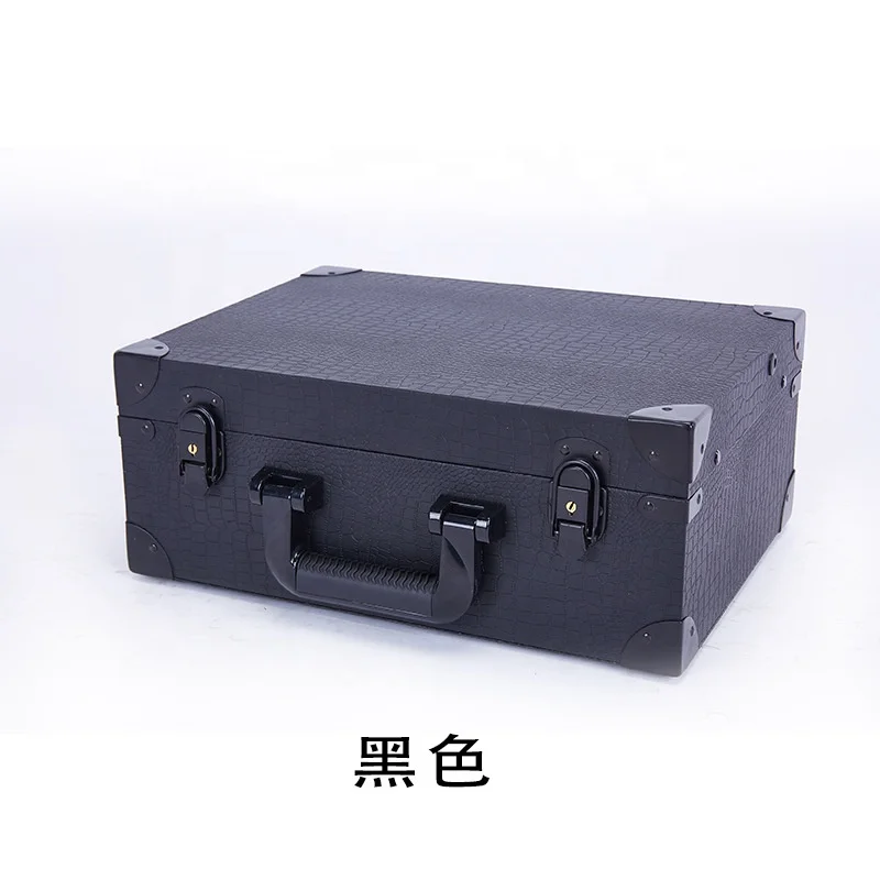 Melason Wholesale  Professional Display Makeup Artist Aluminum Trolley Storage Cosmetic Nail Case