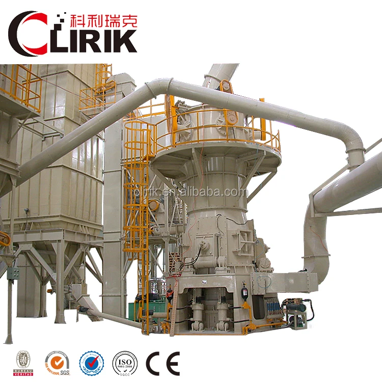 Caco3 Superfine Vertical Roller Mill CLUM Calcium Carbonate Ultrafine Powder Production Line