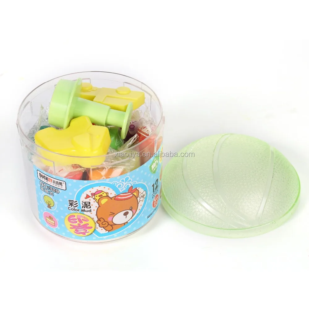 Anti-bacterial Professional Intelligent Creative Plasticine Duckey Stationery Factory from China Plasticine Clay Color 96/carton