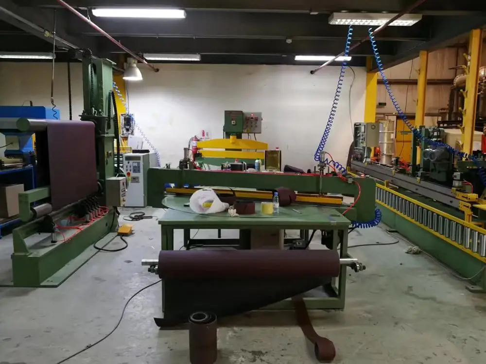 Abrasive Sanding belt skiving machine