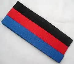 Martial art uniform colored