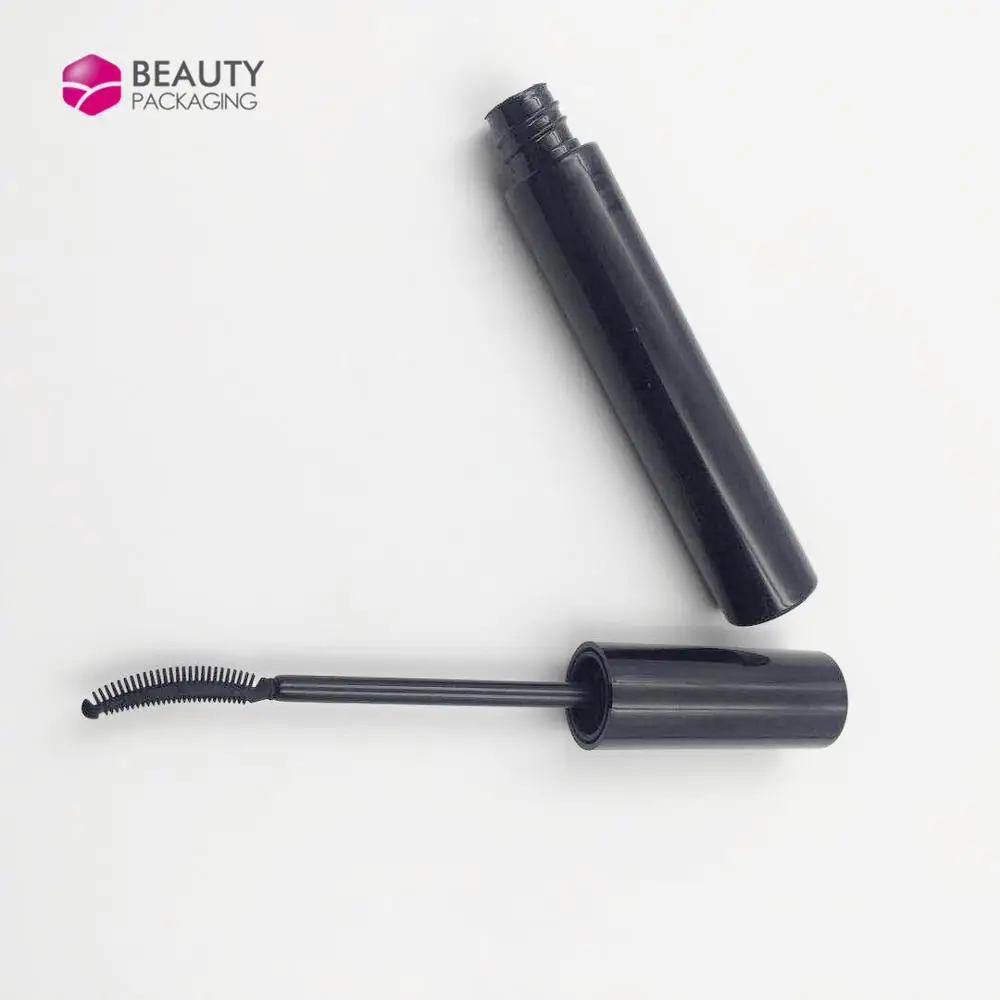 5ML mini Empty Plastic Mascara Tube Packaging With Silicone Brush