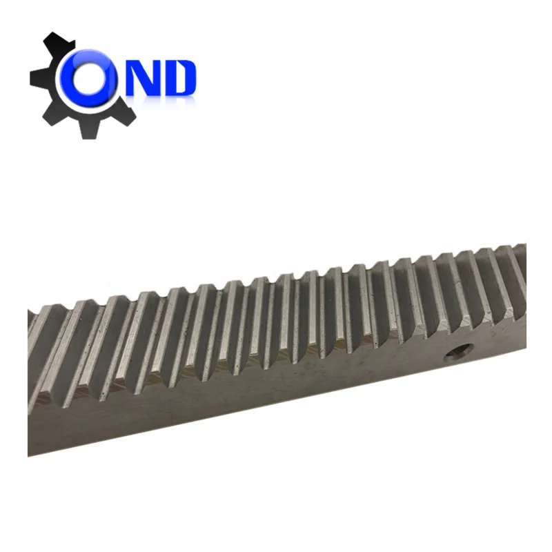 
Tooth hardened M4 helical gear rack and pinion 