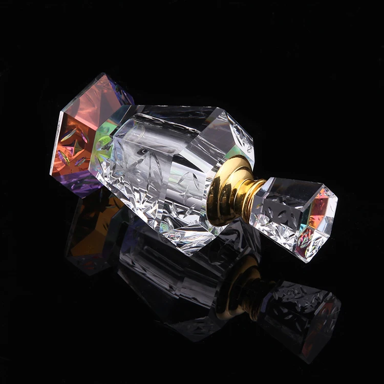 Customized 5ml 30ml100ml Multiple Colors Luxury K9 Crystal Perfume Empty Glass Bottles100ml With Different Bases