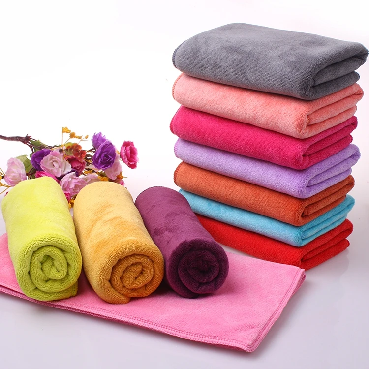 Высоким водопоглощением мягко шлифования лицо полотенца из микроволокна