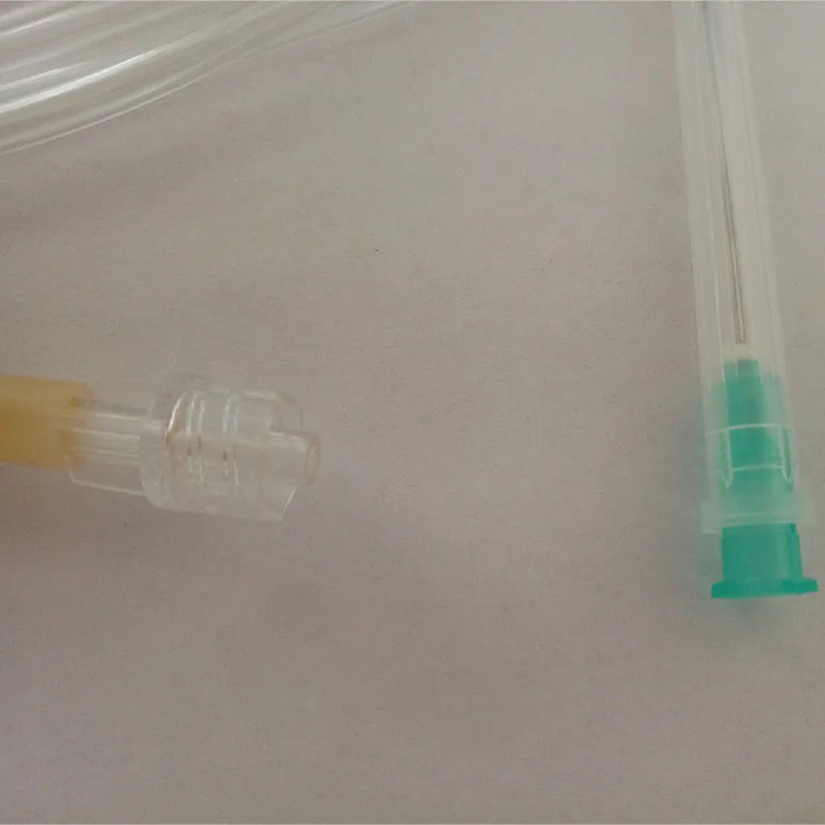 Medical Luer Lock Infusion Set with Y Connector