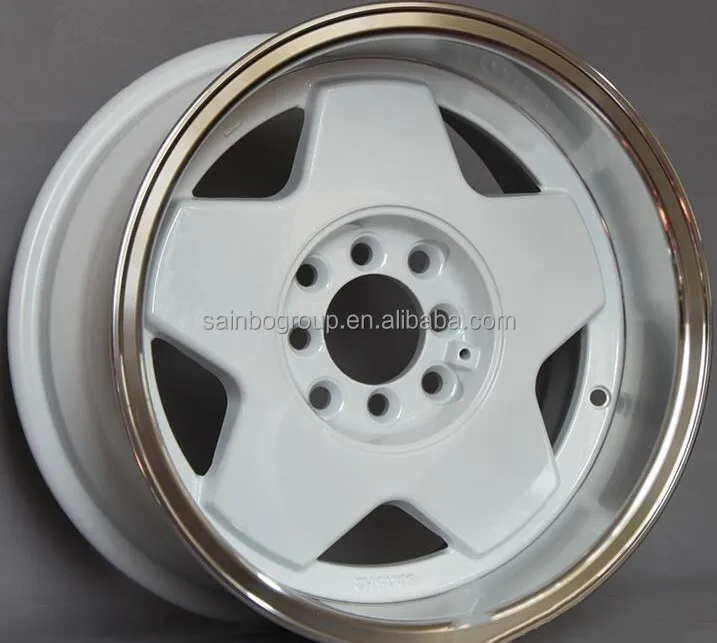 red heart/Love 14 inch 6.0 black alloy wheel for car