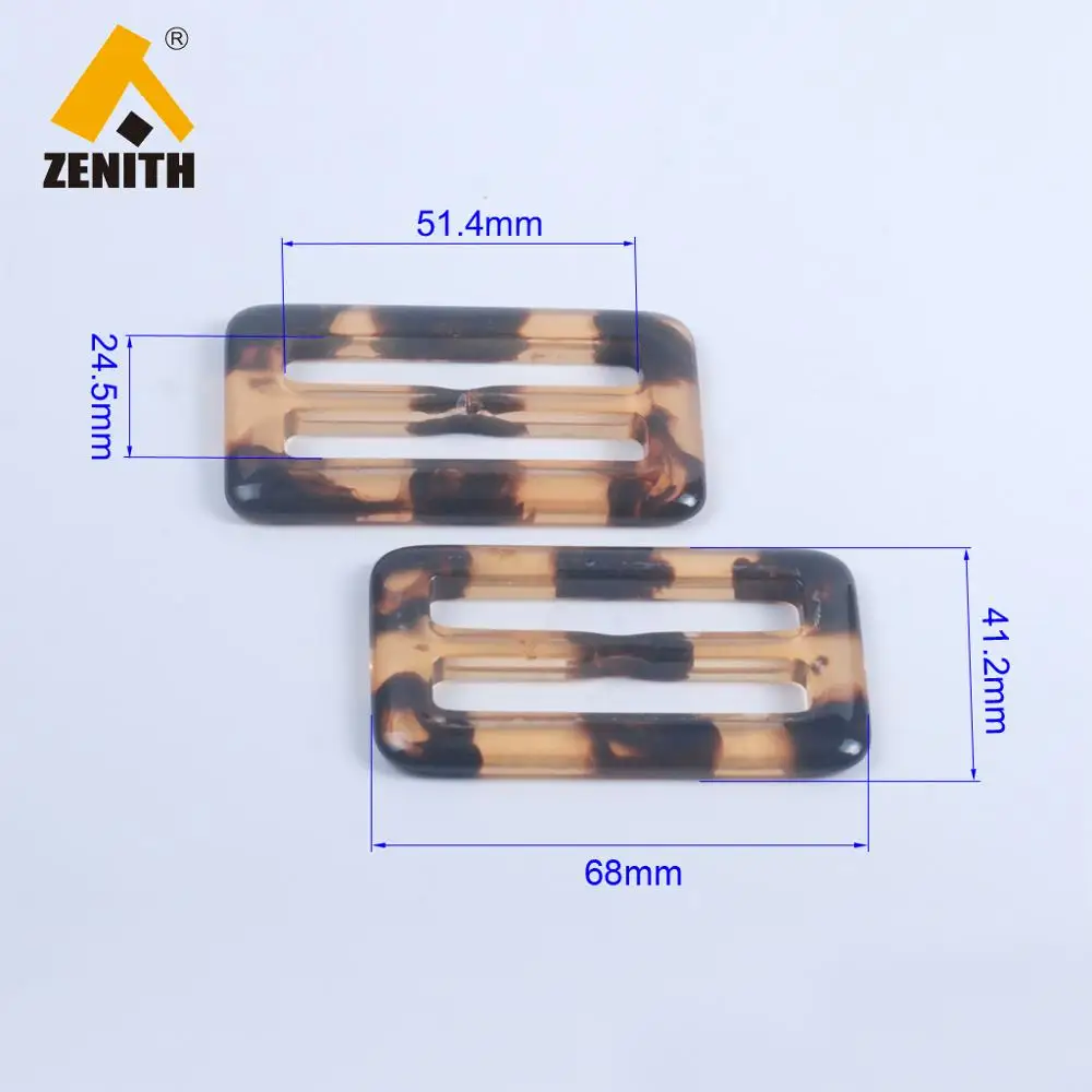 Custom Resin Adjustable Buckle for Coat  Waist Buckle    KR50042 44