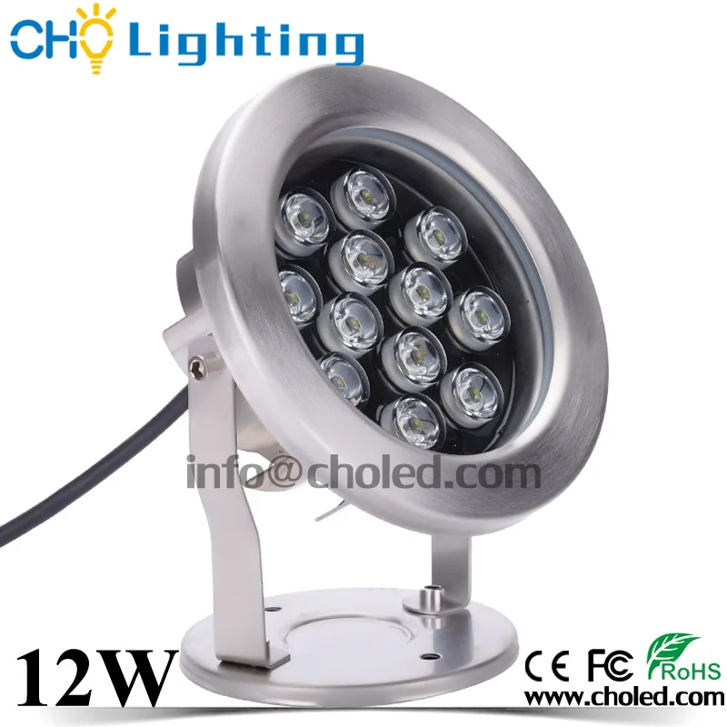 12w ip68 under water light 12v ip68 3 years warranty