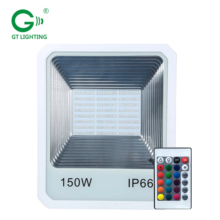 
China low price wholesale aluminium waterproof ip66 outdoor RGB 30w 50w 100w 150w led flood lamp 
