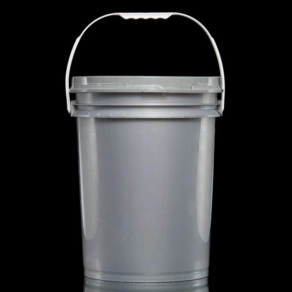 Pail 30 Litre Plastic Bucket Gallon Paint TW Plastic PP/ HDPE Screen Printing with Lid OEM 20 to 23 Liter Plastic, Metal