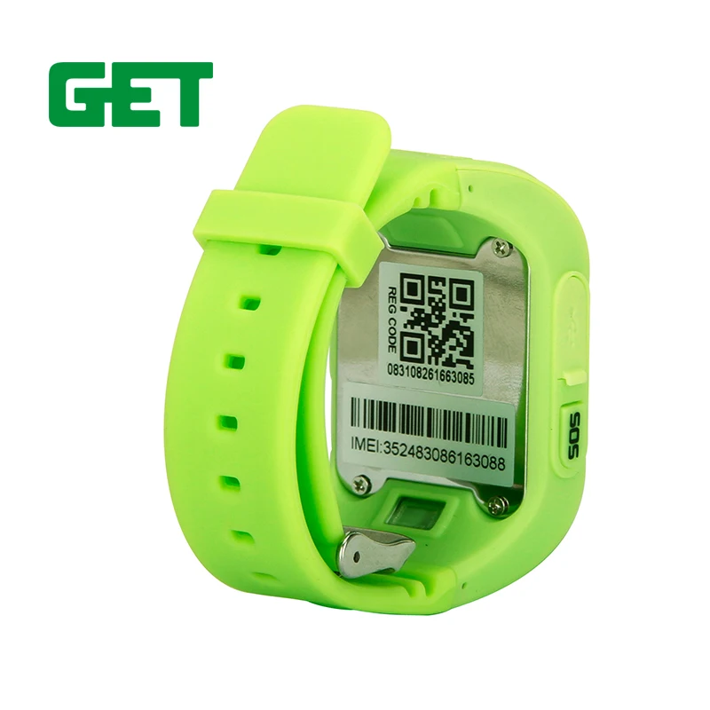 2017 новые NO MOQ 2 кнопки SOS GPS, Wi-Fi часы-телефон дети Q50 для Android и IOS