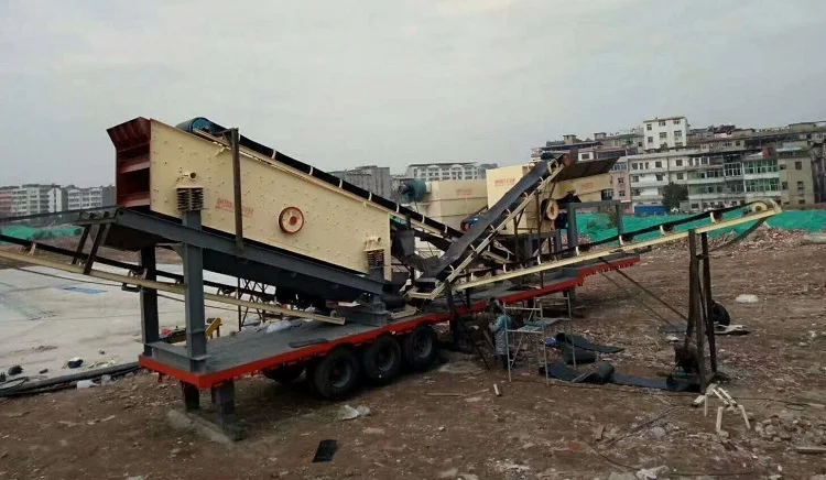Portable Rock Crusher Mobile Crushing Plant For Sale
