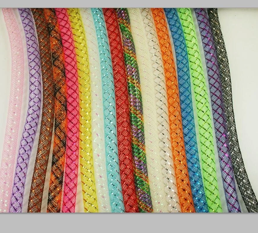 Гибкая трубка 8 мм, декоративная сетчатая трубка для украшения вечеринки и свадьбы