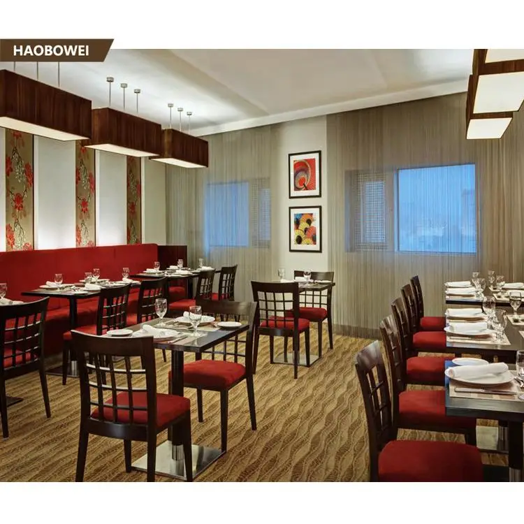 Luxury restaurant funiture dining chairs / hotel furniture tables and chairs