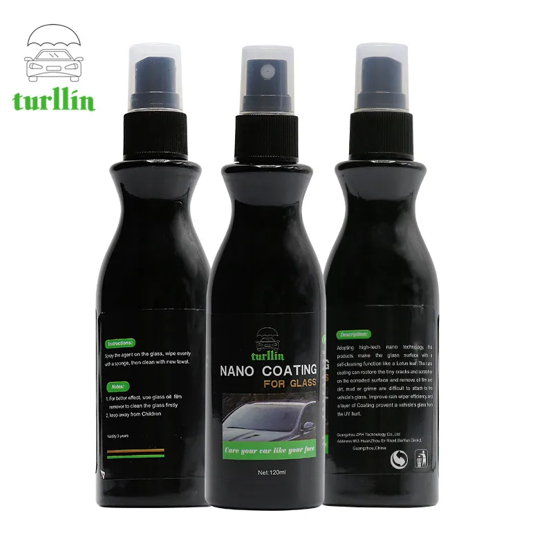 New Arrival 120ml  Anti Scratch  Super Hydrophobic 9H Nano Crystal Car Coating for Glass