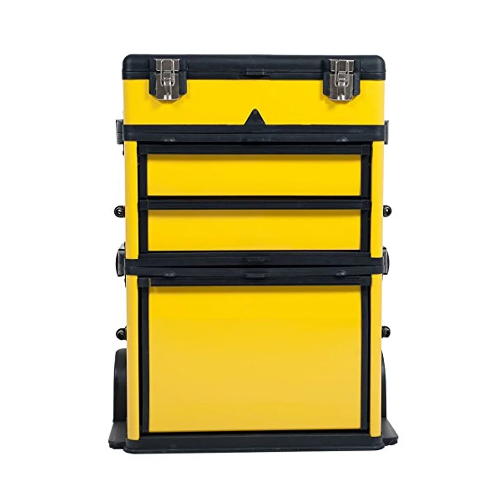 GD2096 Metal material trolley wheels tool box Drawer-style storage tool box
